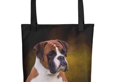 Boxer Dog Tote bag