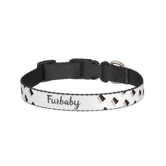 Custom Black & White Collar