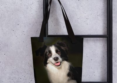 Border Collie Tote bag