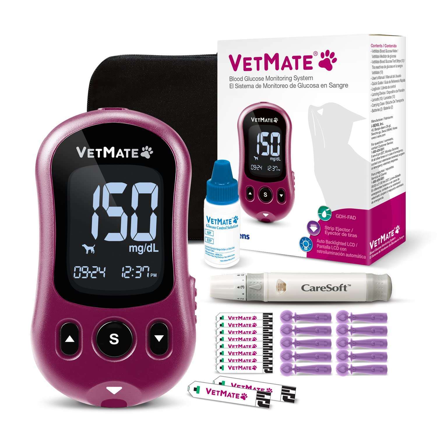 VetMate Dogs/Cats Diabetes Monitoring Starter KIT 