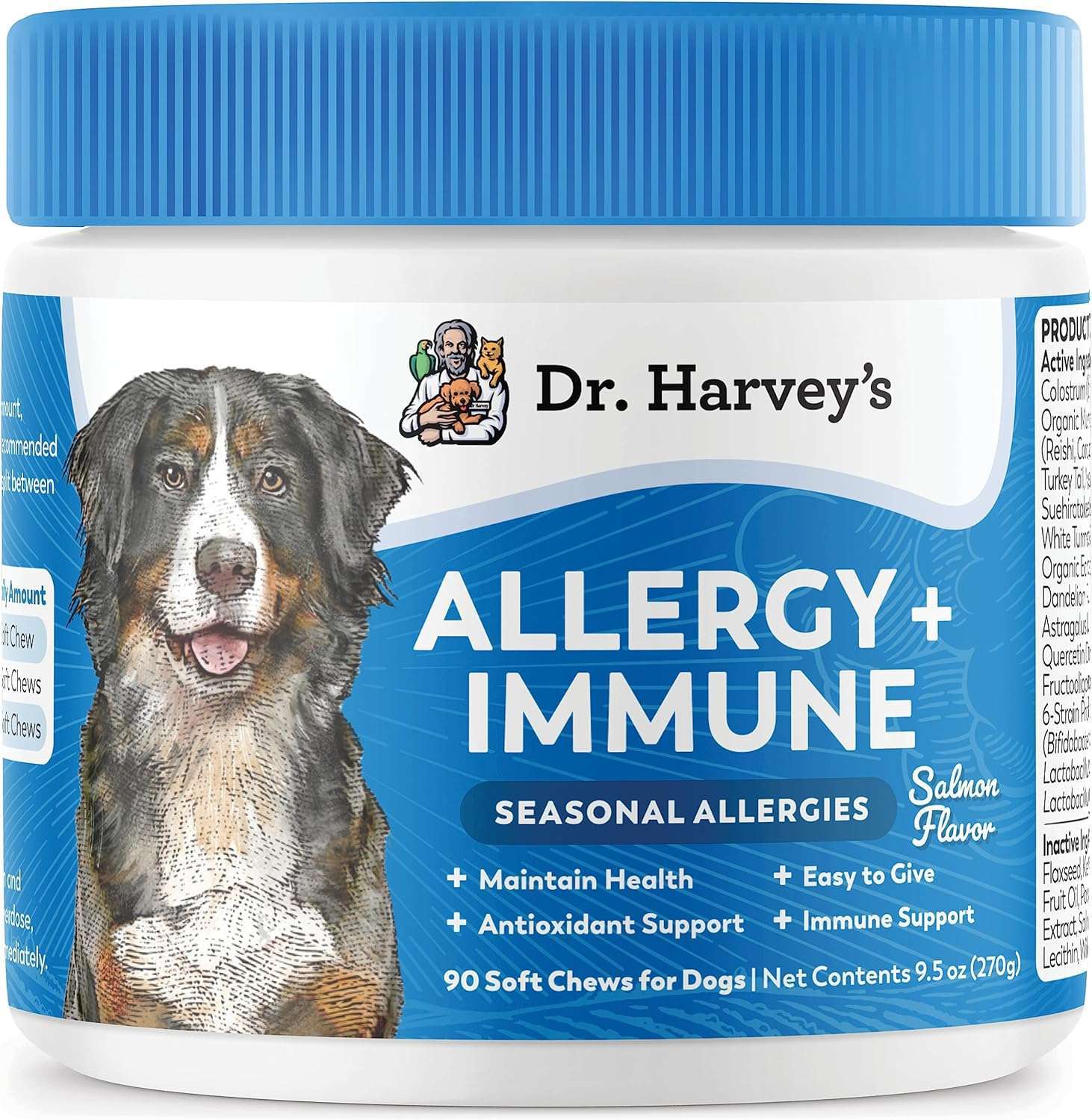 Dog allergy and immune medication.