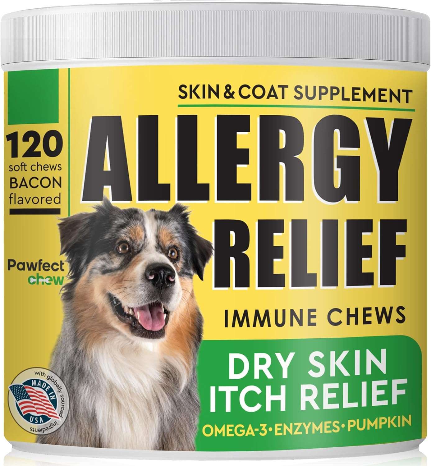 Allergy relief medication for dogs.